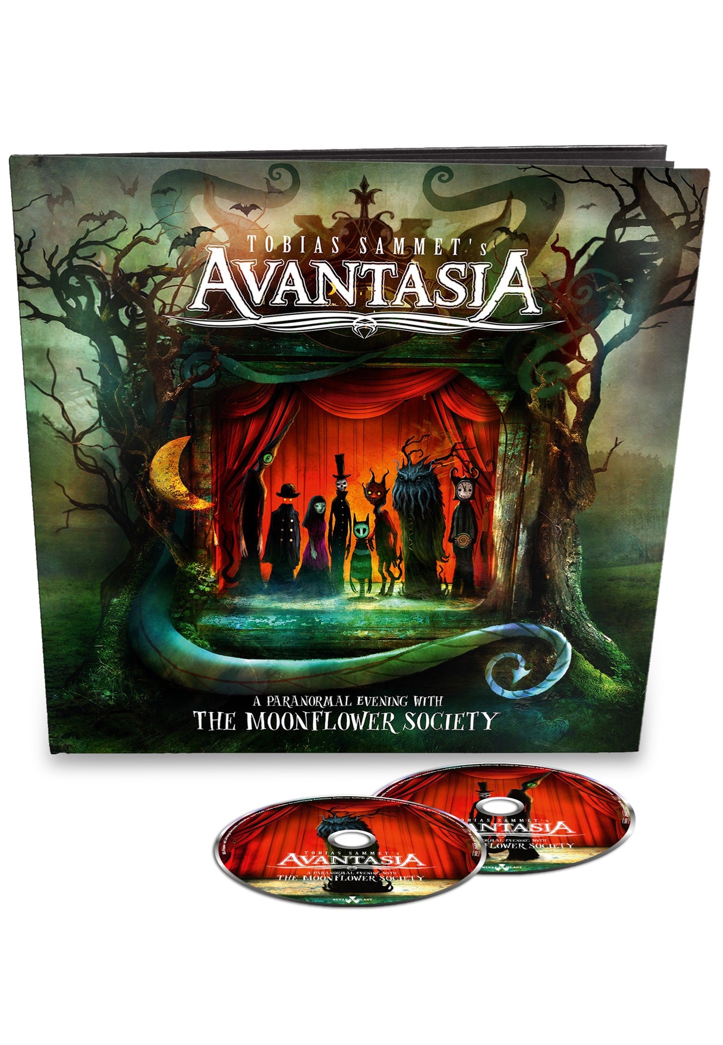 Avantasia - A Paranormal Evening with the Moonflower Society Ltd. Artbook incl. Instrumentals - 2 CD