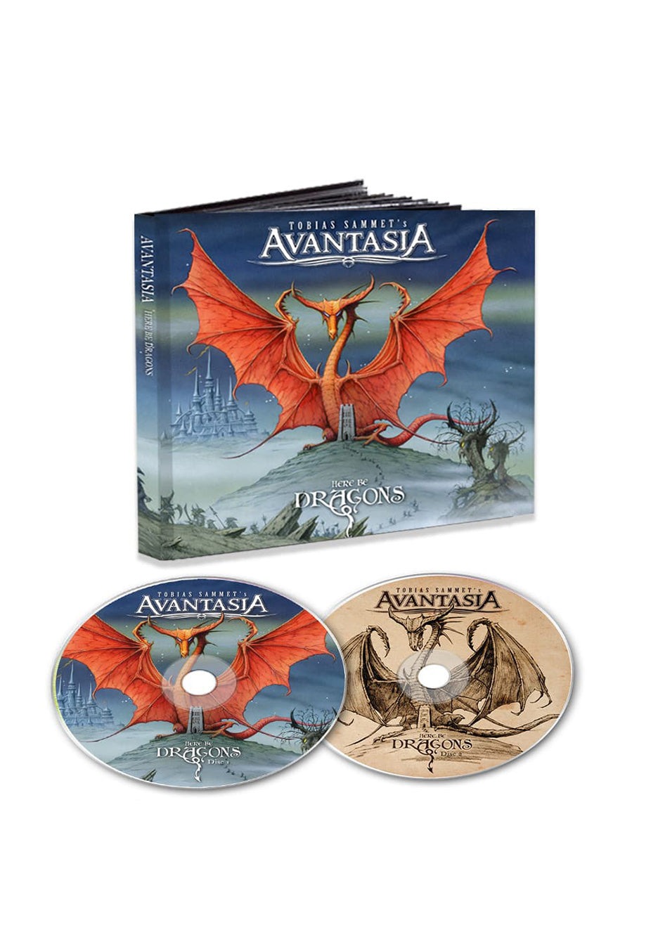 Avantasia - Here Be Dragons Autographed 2CD - Mediabook