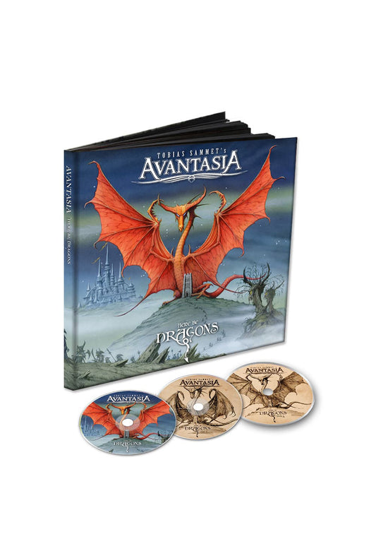 Avantasia - Here Be Dragons Autographed 3CD - Artbook