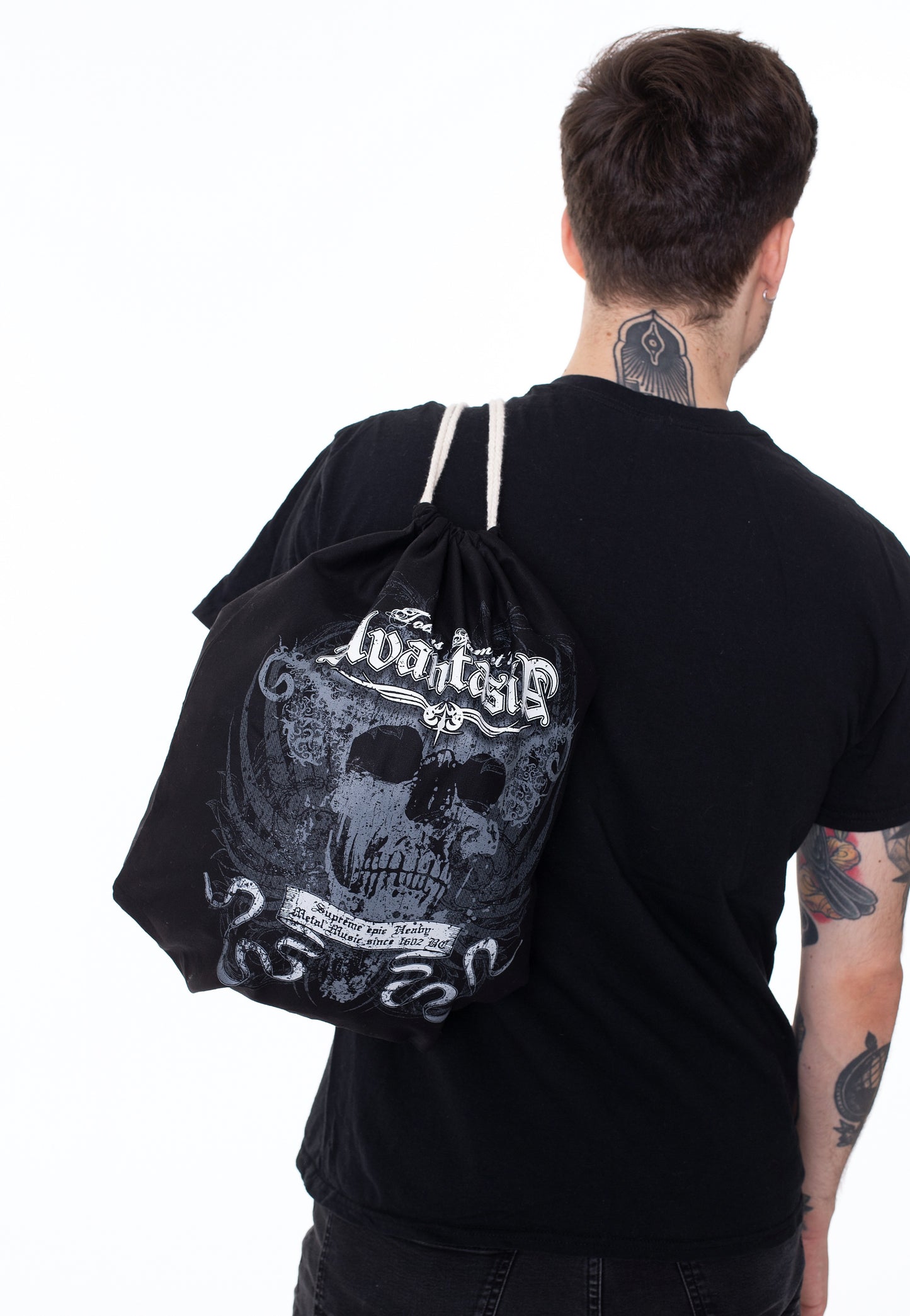 Avantasia - Vintage Skull Drawstring - Backpack | Neutral-Image